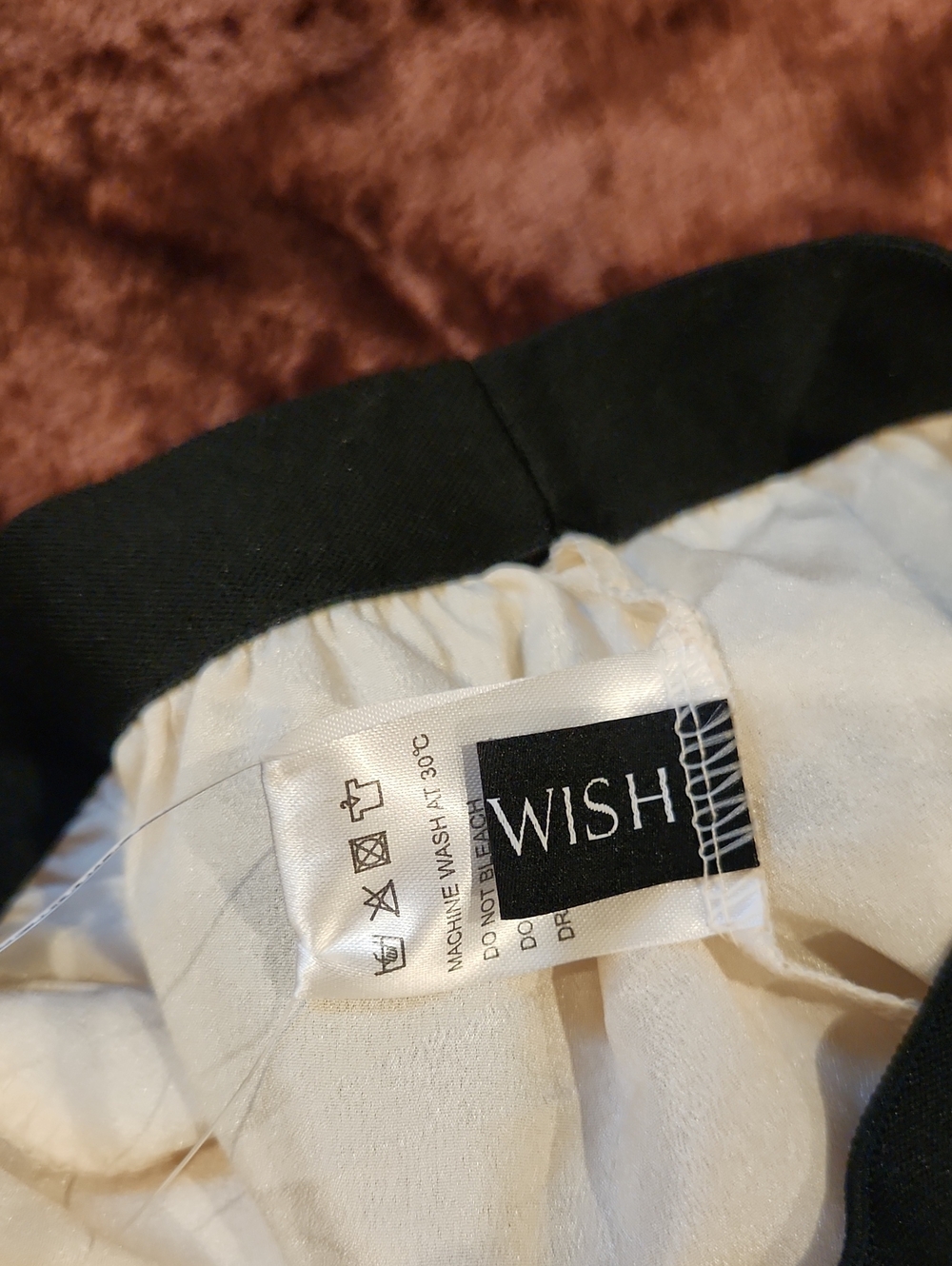 Chicwish NWT Butterfly Lace Tulle Midi Skirt Ivory Black Sz S (Measurements) - Picture 7 of 13